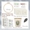 Beginner Embroidery Stitch Book with Fabric Pages, 32 Essential Stitches in Structured Learning Order for Adults, DIY Sewing Kit with Floral Motifs, Practice Patterns